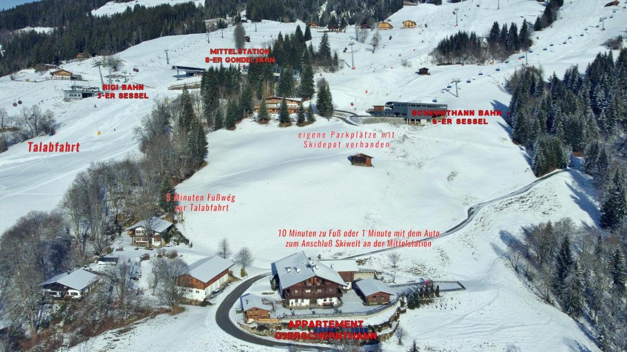 Appartement Oberschernthann ฮอพฟ์การ์เทน อิม บริกเซนทัล ภายนอก รูปภาพ