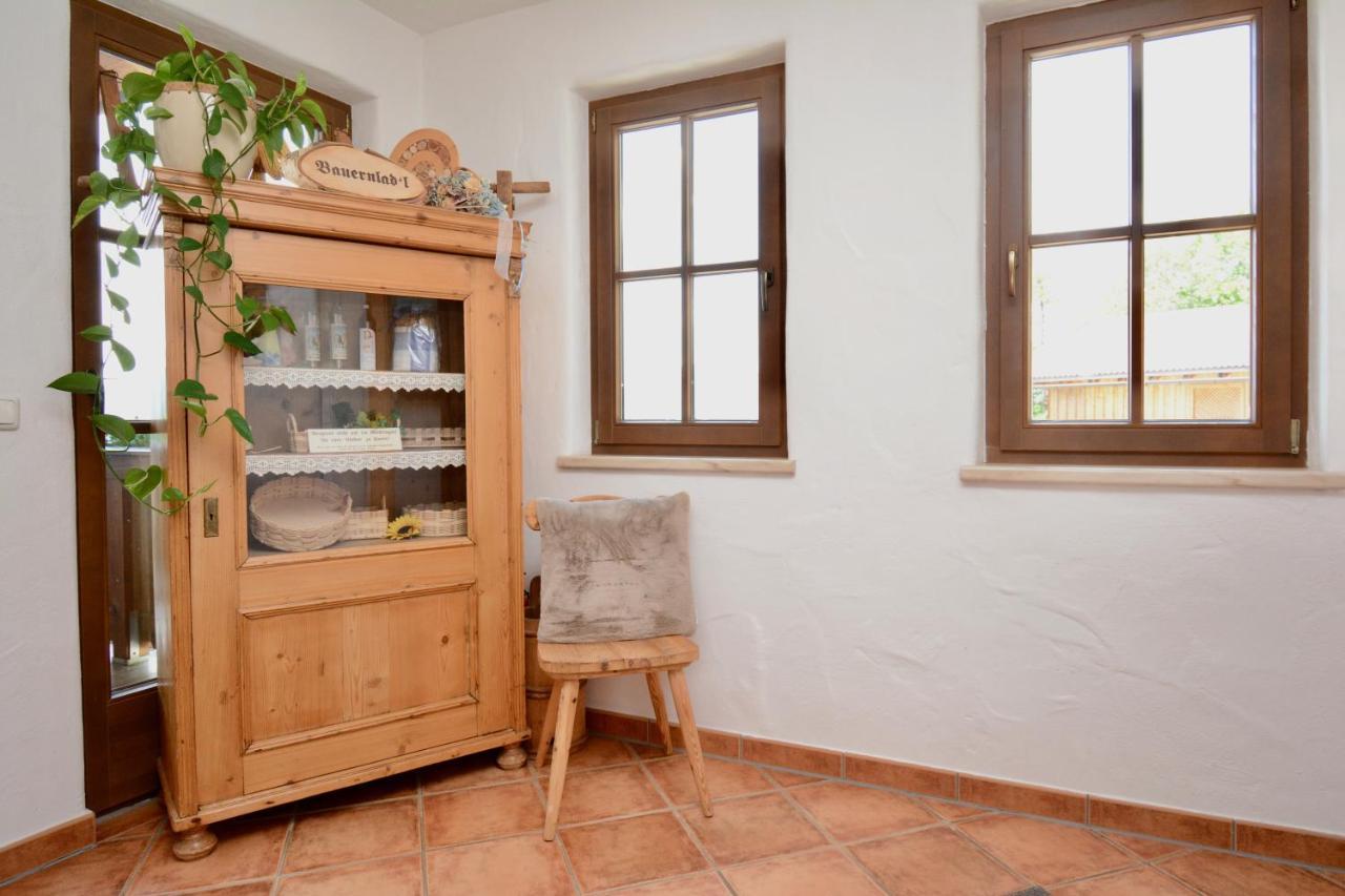 Appartement Oberschernthann ฮอพฟ์การ์เทน อิม บริกเซนทัล ภายนอก รูปภาพ