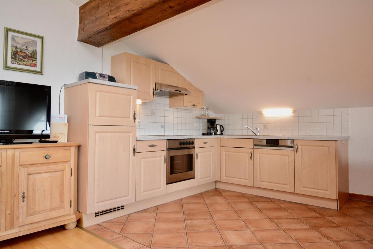 Appartement Oberschernthann ฮอพฟ์การ์เทน อิม บริกเซนทัล ภายนอก รูปภาพ