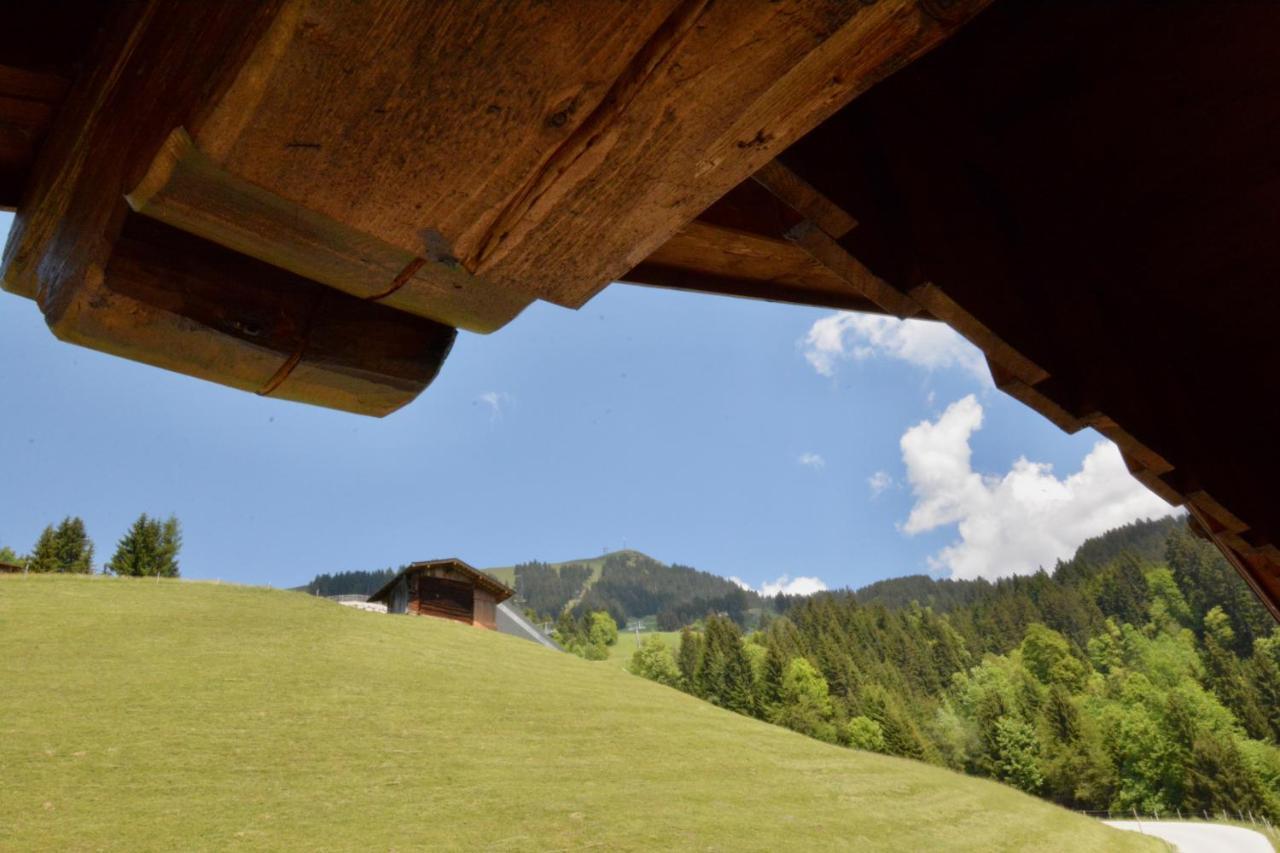 Appartement Oberschernthann ฮอพฟ์การ์เทน อิม บริกเซนทัล ภายนอก รูปภาพ