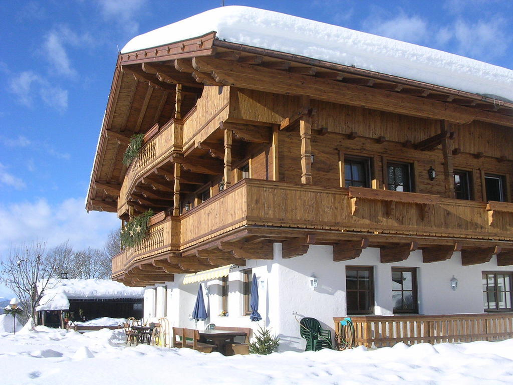 Appartement Oberschernthann ฮอพฟ์การ์เทน อิม บริกเซนทัล ภายนอก รูปภาพ